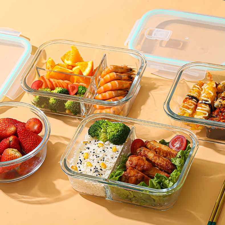 Food Storage Oven Safe - Boîte de conservation en verre borosilicate