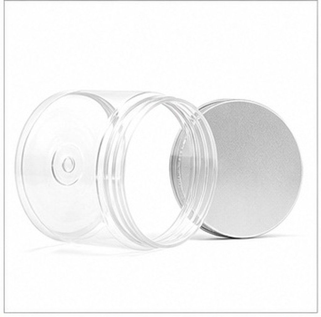 Food Storage Containers - 4 pièces, couvercles en aluminium argenté,