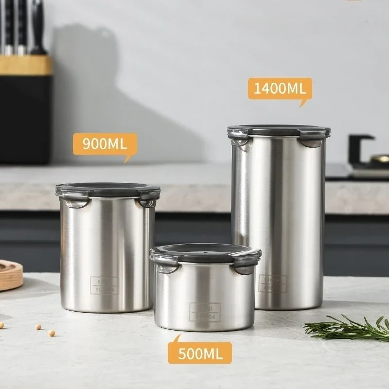 Boîte hermétique en acier inox - Food Storage With Dividers avis et prix