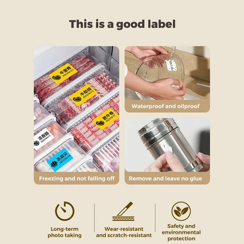 Papier d'étiquettes pour congé - Food Storage Labels avis et prix