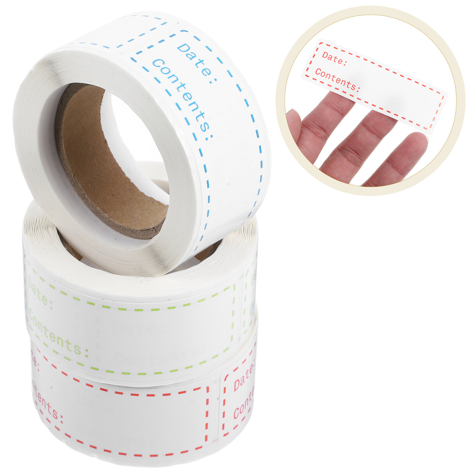 3 rouleaux d'étiquettes amovib - Food Storage Labels avis et prix