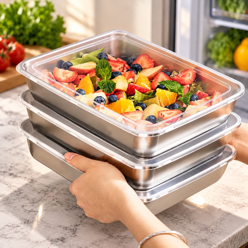 Ensemble de trois récipients d - Food Storage Meals avis et prix