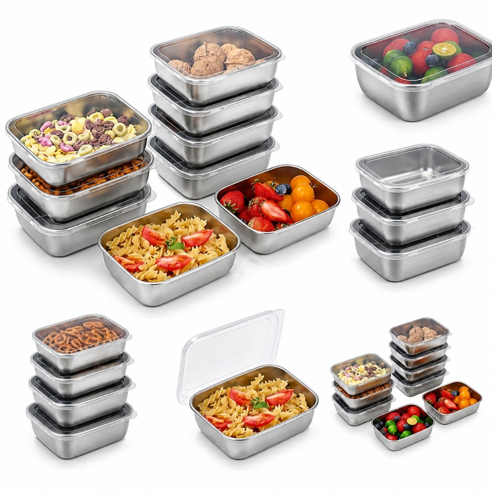 Lot de 6 boîtes de conservatio - Food Storage Meals avis et prix