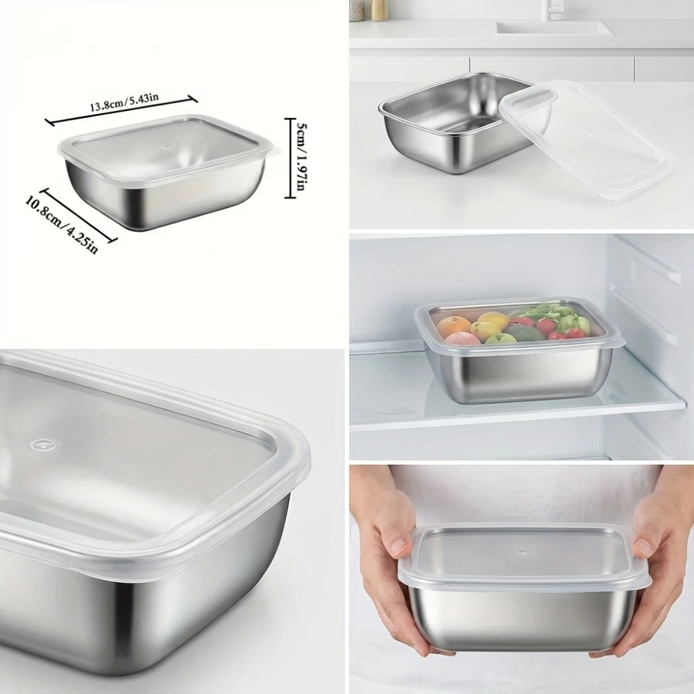 Lot de 6 boîtes de conservatio - Food Storage Meals avis et prix