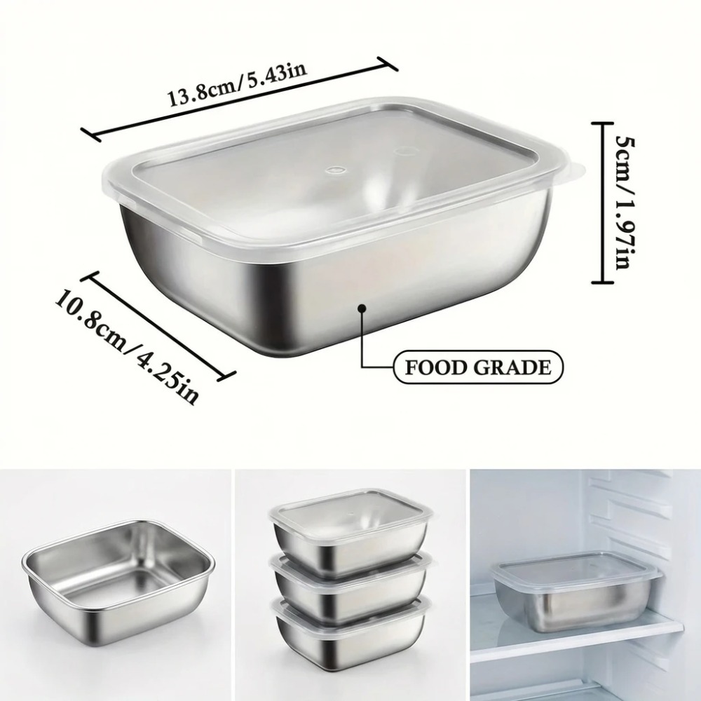 Lot de 6 boîtes de conservatio - Food Storage Meals avis et prix