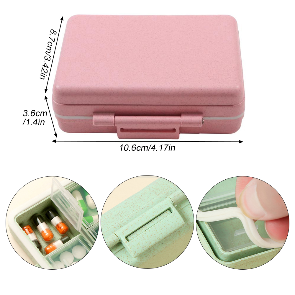 Pilulier de voyage à 9 compart - Food Storage With Dividers avis et prix