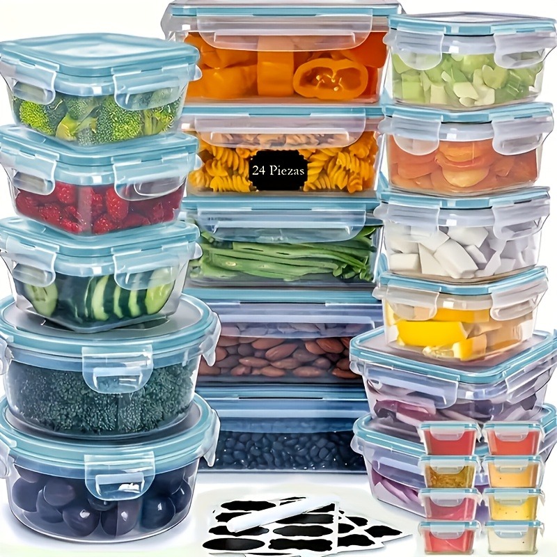 Ensemble de 48 contenants alim - Food Storage Labels avis et prix