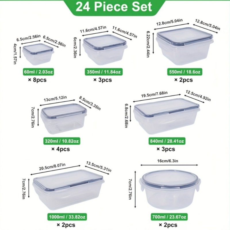 Ensemble de 48 contenants alim - Food Storage Labels avis et prix