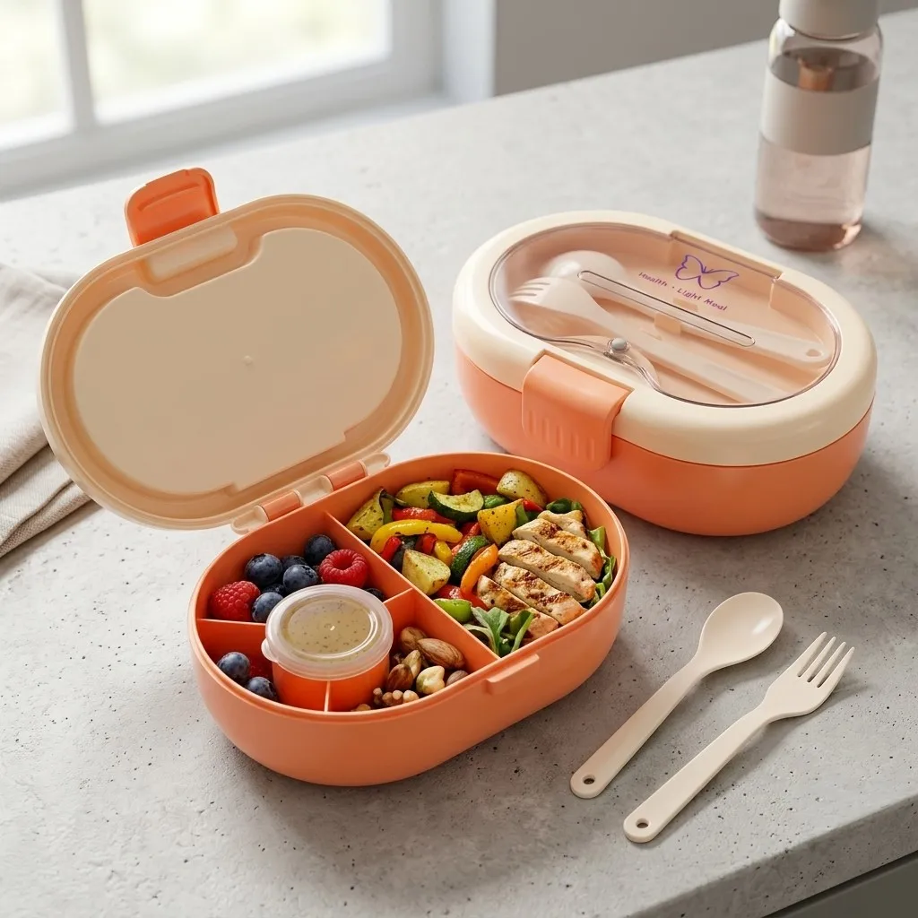 Boîte à lunch bento en plastiq - Food Storage Meals avis et prix