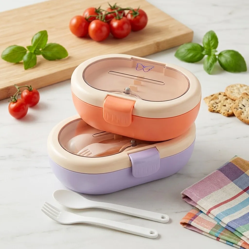 Boîte à lunch bento en plastiq - Food Storage Meals avis et prix